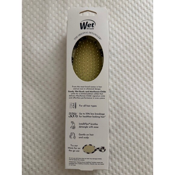 Wet Brush x Mackenzie Childs OG Detangler Hair Brush - Courtley Check